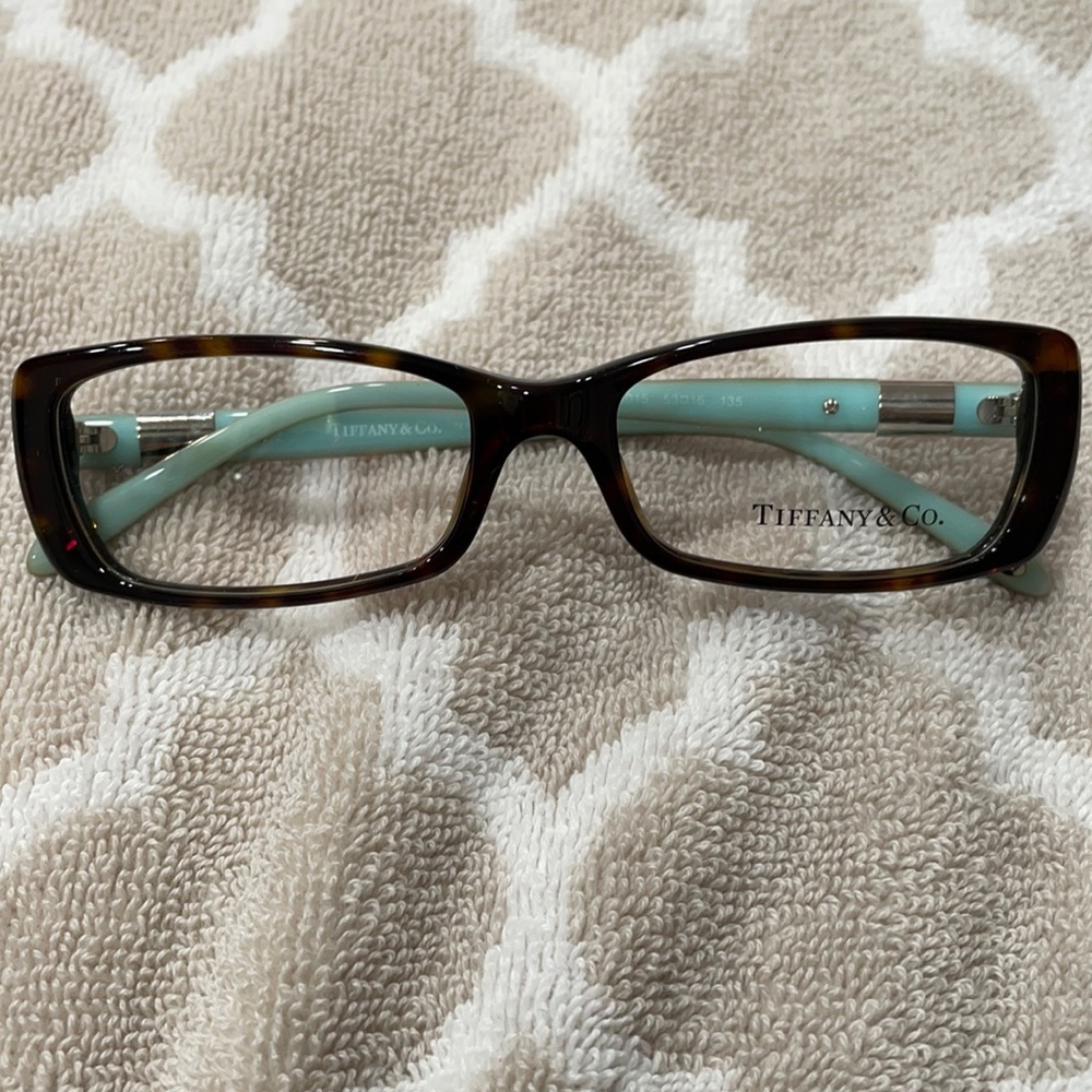Tiffany eyeglass frame model tortoise 2070-B/ 8015